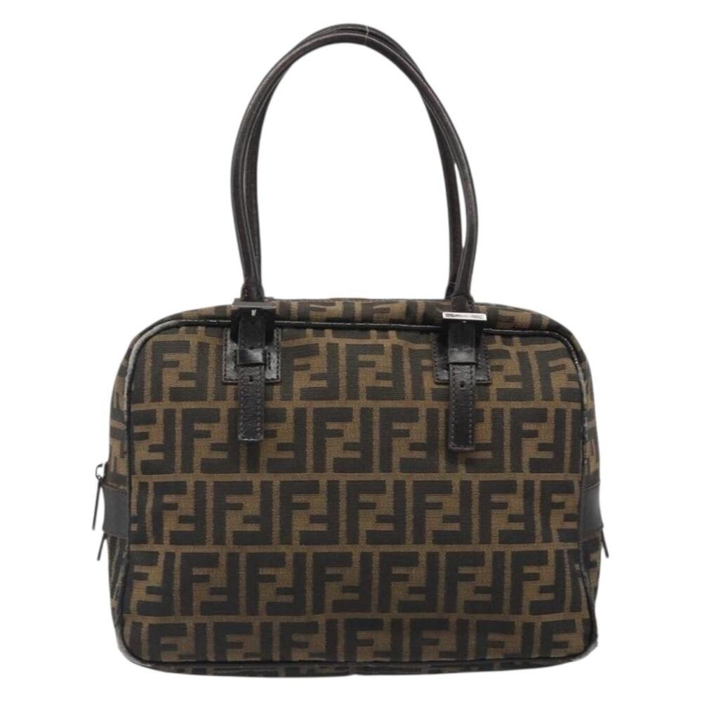 Fendi Zucca Handbag Black